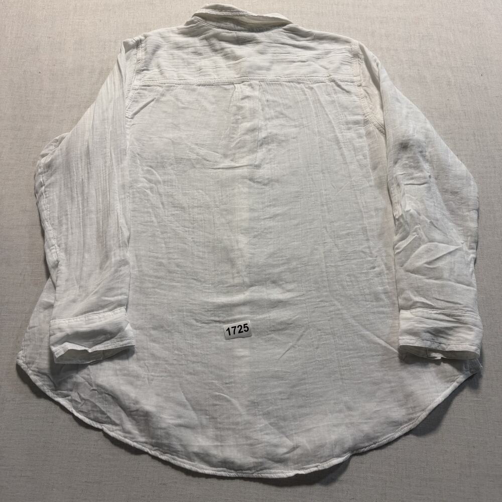BARGARIL‎ WOMEN White Long Sleeve Shirt Sz XL Brand New